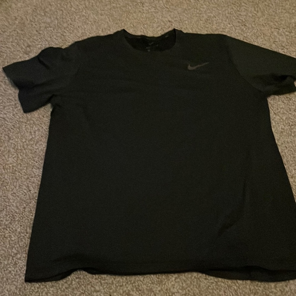 Nike Dri Fit T Shirt Charcoal